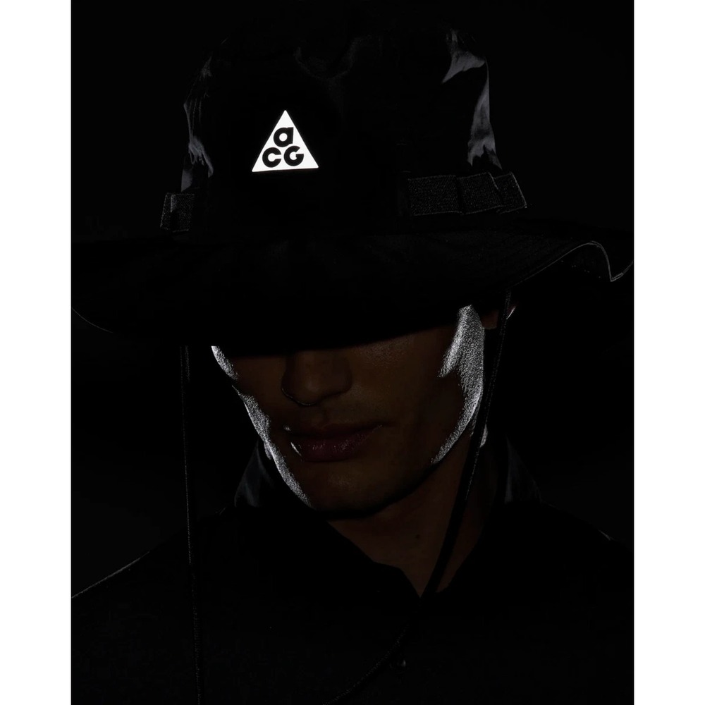 Nike ACG Apex Storm-FIT ADV Bucket Hat Water-repellent Black‎ FQ6845 S